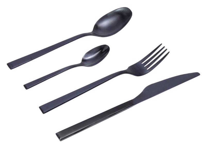 Cryspo Trio Set 24 temaxion Maxairopirouna Stainless Steel 'Durable' Black Matt 4556204